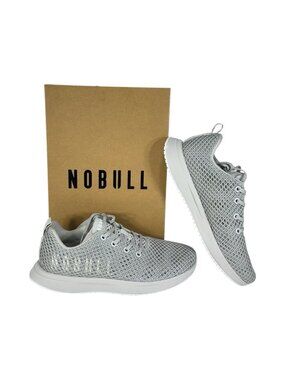 Nobull Project Diamond Mesh Runner Gray / White Running Shoes W 10 / M 8.5
